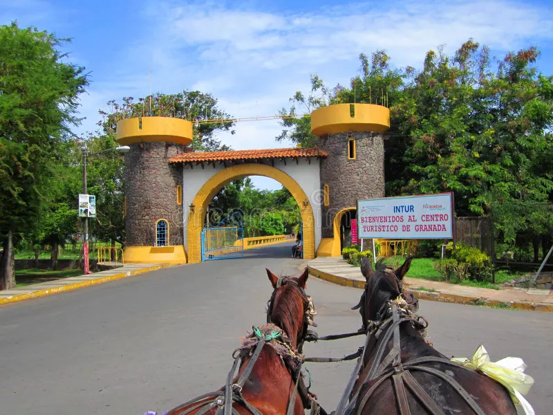 Tourist area at Granada Malecon