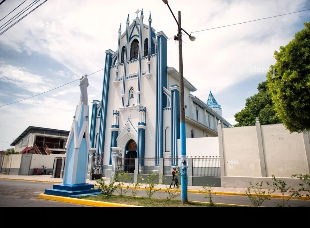 Maria Auxiliadora Church Landmark Nicaragua